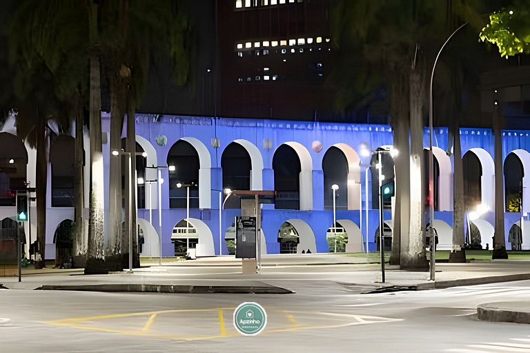 Estúdio na Lapa RJ | Hub Coliving com Piscina | Apartamento