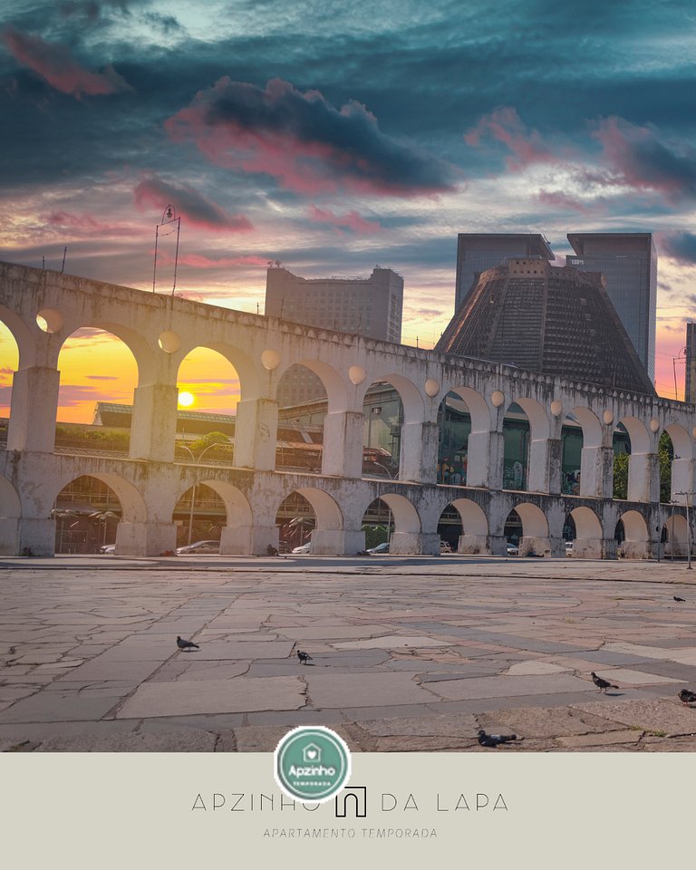 Estúdio na Lapa RJ | Hub Coliving com Piscina | Apartamento