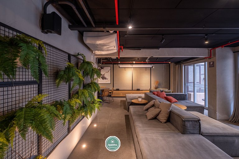 Estúdio na Lapa RJ | Hub Coliving com Piscina | Apartamento