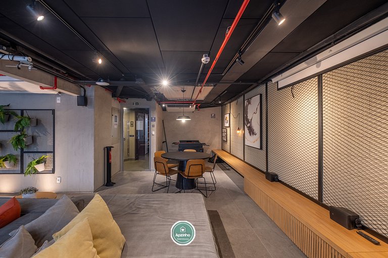 Estúdio na Lapa RJ | Hub Coliving com Piscina | Apartamento