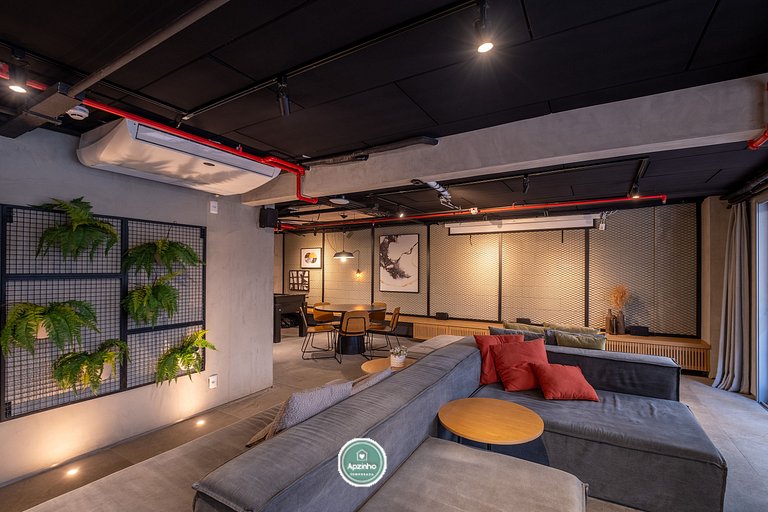 Estúdio na Lapa RJ | Hub Coliving com Piscina | Apartamento