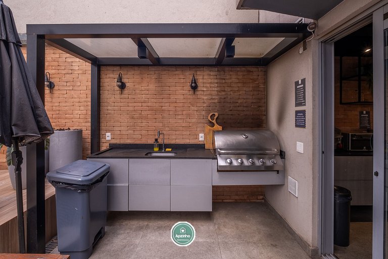 Estúdio na Lapa RJ | Hub Coliving com Piscina | Apartamento
