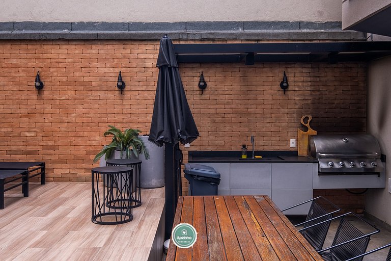 Estúdio na Lapa RJ | Hub Coliving com Piscina | Apartamento