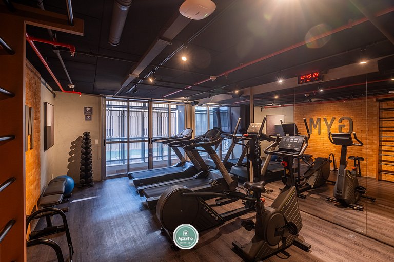 Estúdio na Lapa RJ | Hub Coliving com Piscina | Apartamento