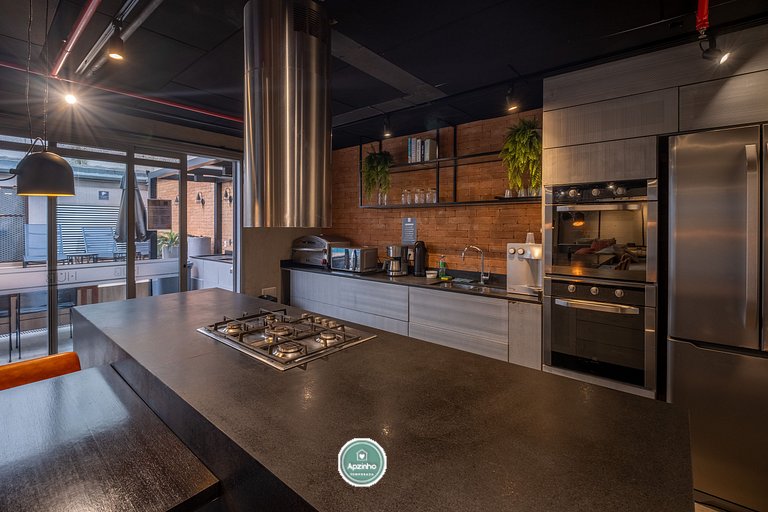 Estúdio na Lapa RJ | Hub Coliving com Piscina | Apartamento