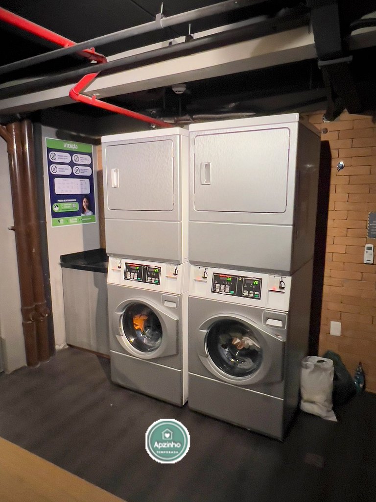 Estúdio na Lapa RJ | Hub Coliving com Piscina | Apartamento