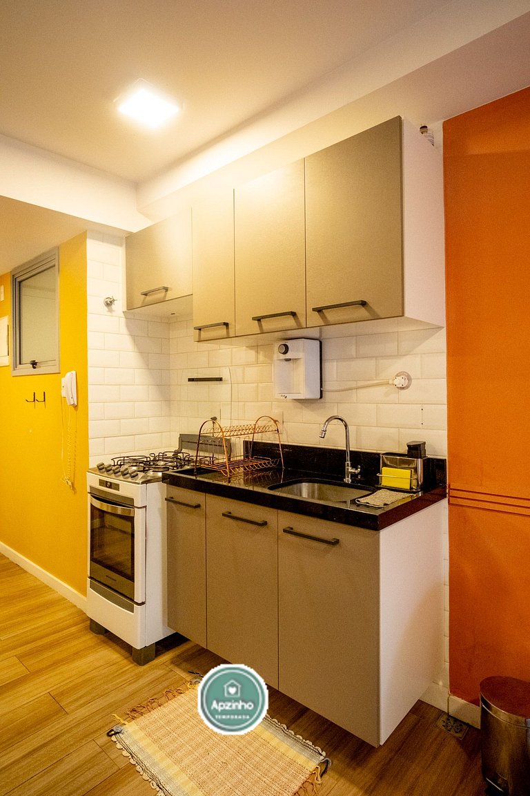 Estúdio na Lapa RJ | Hub Coliving com Piscina | Apartamento